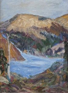 Mountain Landscape With Lake