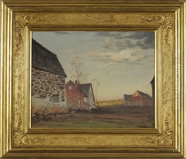Stone House And Farm Buildings - view 1