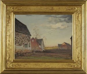 Stone House And Farm Buildings