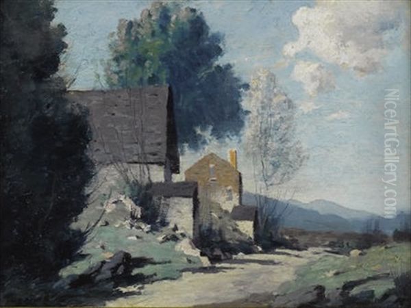 New England Town - view 1