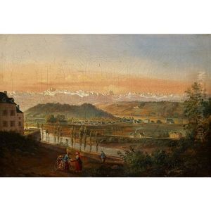 Topographical Vista At Dawn