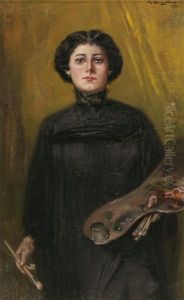 Retrato De Una Pintora