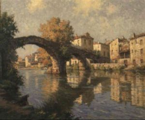 Lavandiere Au Bord D'une Riviere Lavandiere Au Bord D'une Riviere