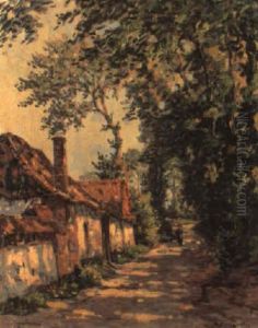 Dorfstrase Im Sommerlicht Dorfstrase Im Sommerlicht