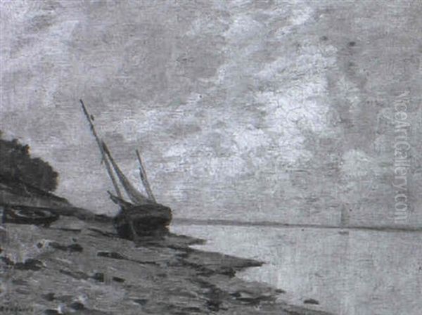 Strandpartie Mit Segelboot - view 1