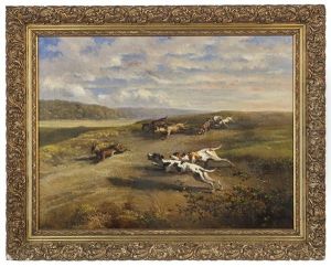 The Hunt by Guillaume Anne Van Der Brugghen