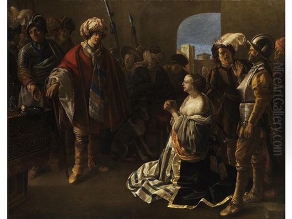 Athena Vor Ihrem Mann Theodosius Ii - view 1