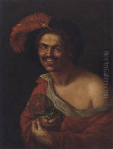 A Man Holding A Roemer