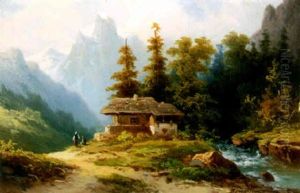 Views Of The German Countryside by Coelestin Bruegner