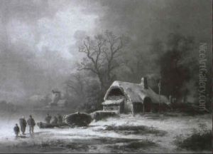 Winterberg In Holland by Coelestin Bruegner
