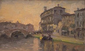 Canale A Chioggia by Emmanuele Brugnoli