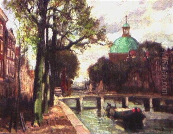 Amsterdam Mit Der Lutherkirche - view 1