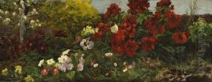 Le Jardin by Auguste Allonge