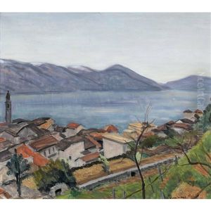 Ascona Am Lago Maggiore by Ernest Hiram Bruelhart