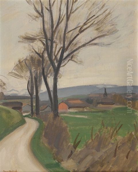Landliche Wegpartie - view 1