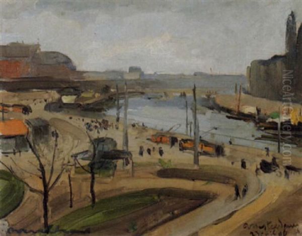Blick Auf Einen Grossen Platz In Amsterdam - view 1