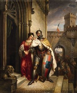The Knight's Farewell (2 Works) by Ludwig Bruls