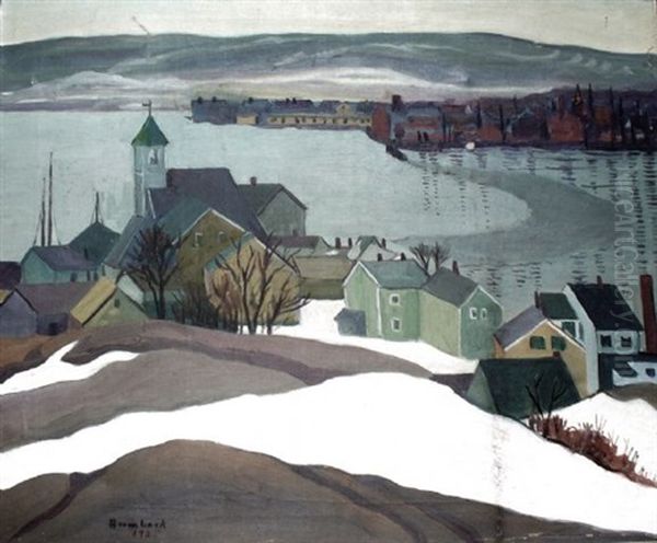 Gloucester In Winter - view 1