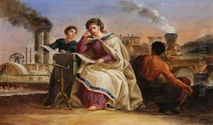 Untitled (industry) by Constantino Brumidi