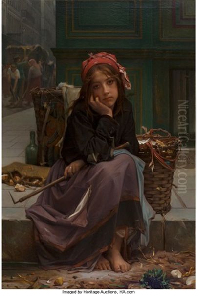 The Young Rag Seller - view 1