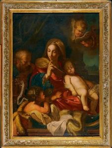 La Sainte Famille by Charles Le Brun