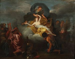 Le Sacrifice D'iphigenie by Charles Le Brun