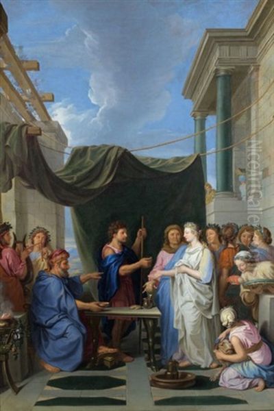 Moise Epouse Sephora (after Charles Le Brun) - view 1