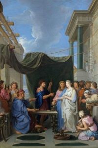 Moise Epouse Sephora (after Charles Le Brun) by Charles Le Brun