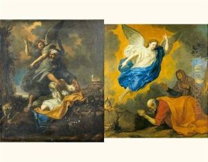 Le Sacrifice D'abraham (+ Un Ange Annonce A Manue Que Sa Femme Donnera Naissance A Samson; 2 Works)