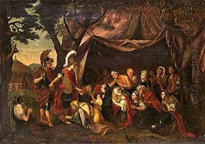 Alexander Den Store Infor Darius Familj