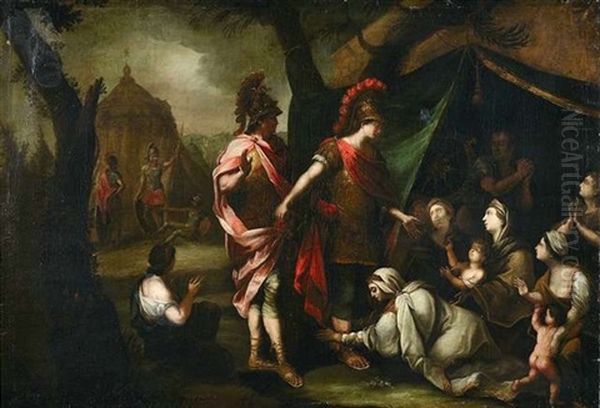 Alexander Vor Dem Zelt Des Darius - view 1