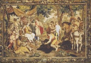 The Coronation Of Atalanta by Charles Le Brun