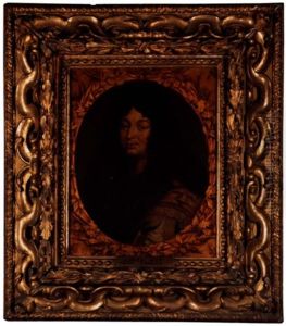 A Portrait Of Louis Xiv Wearing A Roman Imperial Costume by Charles Le Brun