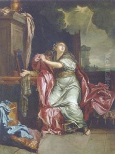 The Penitent Magdalene by Charles Le Brun