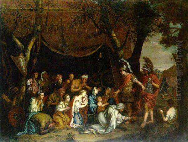 La Famille De Darius Implorant La Clemence D'alexandre - view 1