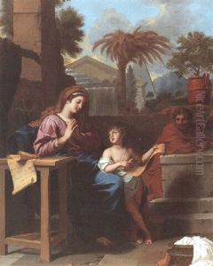 Die Heilige Familie In Agypten
