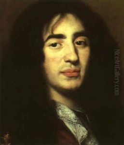 Portrait Of A Gentleman Wearing A Lace Collar