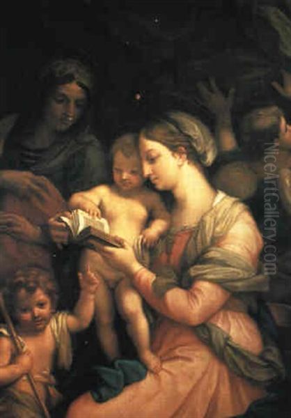 The Holy Family With The Infant Saint John The Baptist - view 1