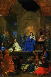 Das Pfingstwunder by Charles Le Brun