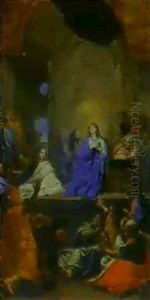 Das Pfingstwunder by Charles Le Brun