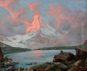 Le Cervin Au Soleil Levant Le Cervin Au Soleil Levant
