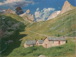 Bergeries En Vanoise by Edouard Brun