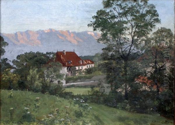Chaine De Belledonne Au Couchant - view 1