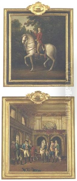 Le Manege Royale (+ A Horse And Rider: Pompeux; 2 Works) - view 1