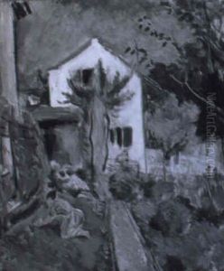 Im Garten by Heinrich Brune