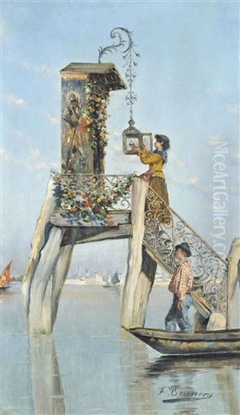 An Offering On The Venetian Lagoon - view 1