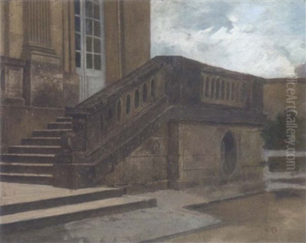 Escalier Du Petit Trianon, Versailles - view 1