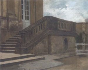 Escalier Du Petit Trianon, Versailles by Francois Brunery