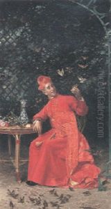 Le Charmeur D'oiseaux by Francois Brunery