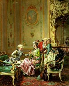 The Young Gallant by Francois Brunery
